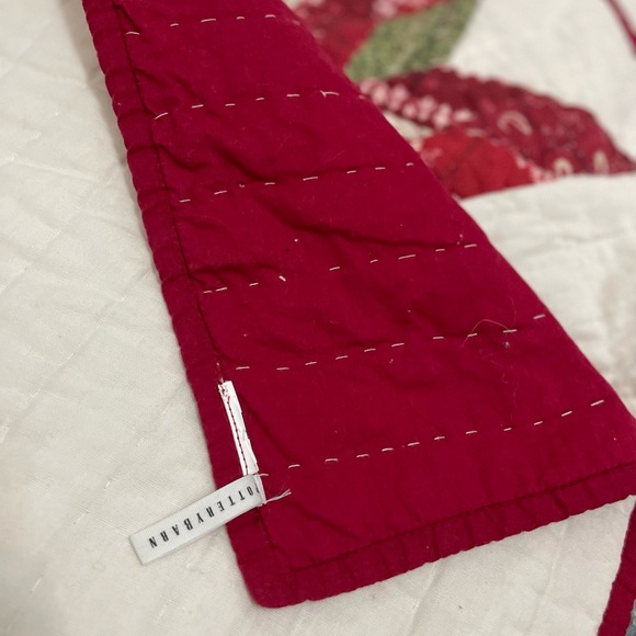 Pottery Barn Noelle Star Handcrafted Applique Quilt King with shams - Picture 9 of 15